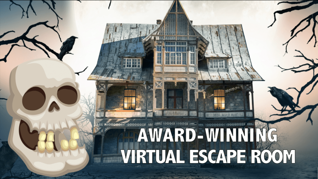 Award Winning virtual escape room game Ghosts of Craven Manor