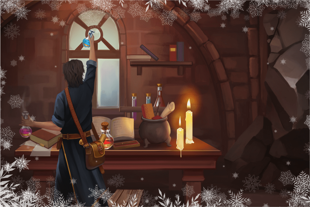 Snow Queen Tower escape room virtual escape game wizard team building