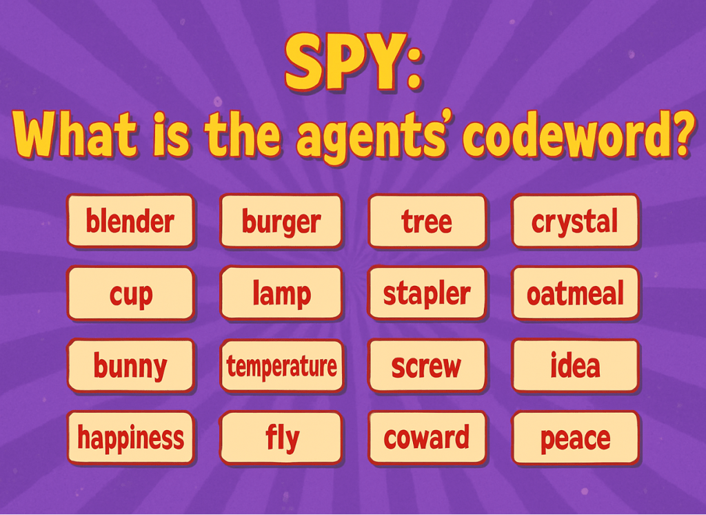 Discover the codeword in a team building remote game online with coworkers